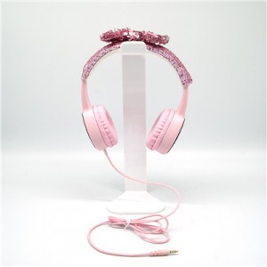 Exquisite Wired Diamond Inlay Headphones: Unmatched Elegance and Performance