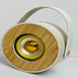 Eco-Friendly Sound: Cork Speaker with Wheat Straw Bluetooth Speaker