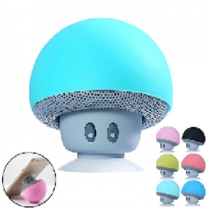 Portable and Waterproof Mushroom Bluetooth Speaker – A Creative Mini Speaker with Suction Cup