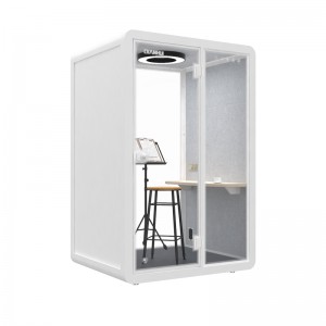 Soundproof Instrument Rehearsal Booth Modular Instrument Practice Room
