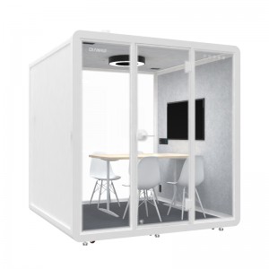 Soundproof Lecture Booth Prefabricated Teaching Room for Small Lecture