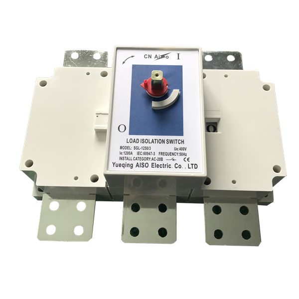 High Performance Molded Circuit Breaker - 1250A 3P Manual Load Isolation Switch – Aiso