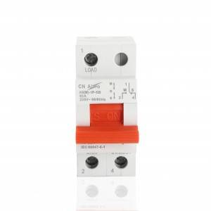 OEM Customized Surge Diverter And Surge Arrester - 1P 63A Hand Transfer Changeover Switch – Aiso