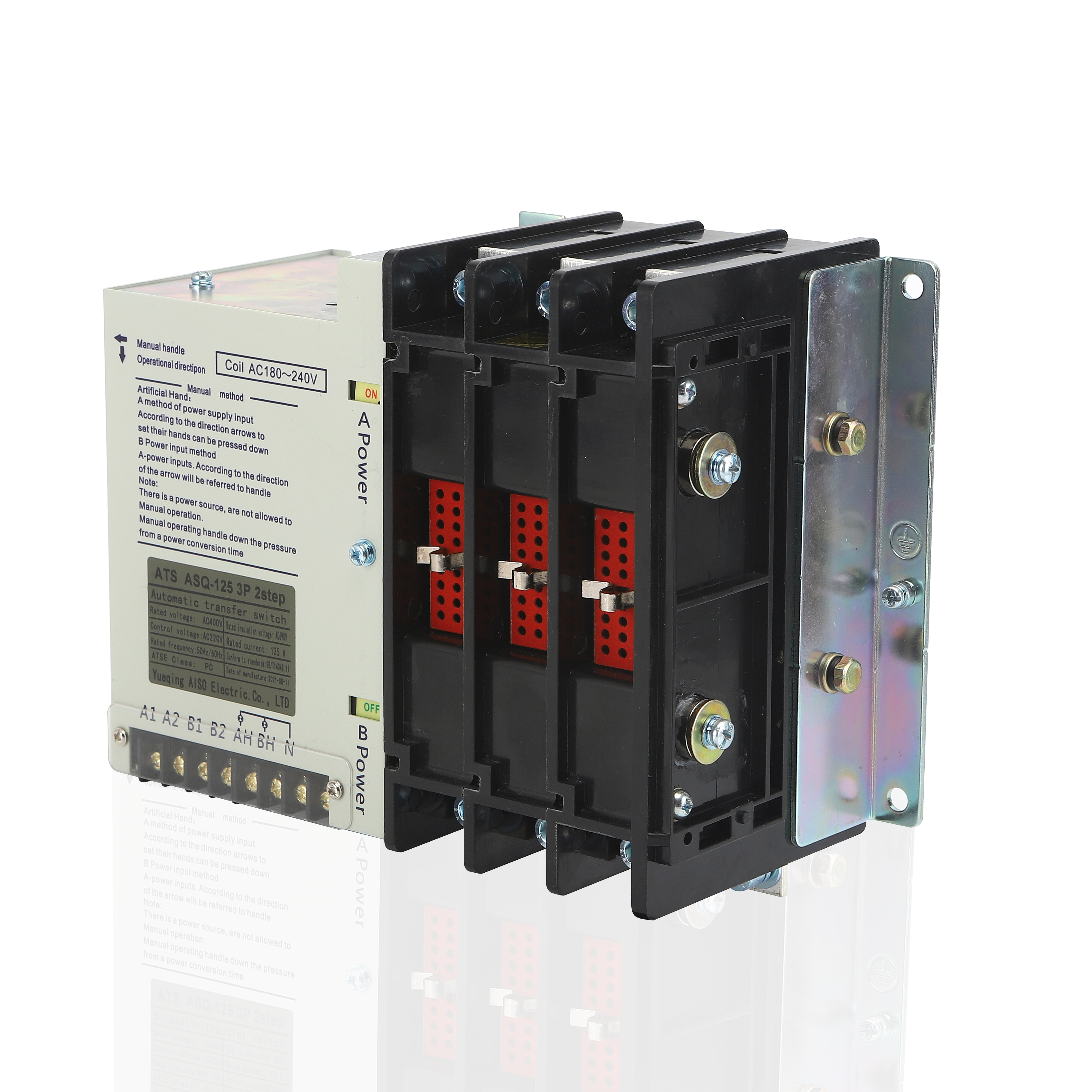 ASQ 125A 3P Dual Power Automatic Transfer Switch
