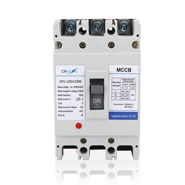 mccb circuit breaker rated current