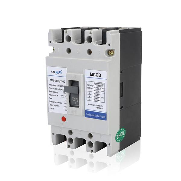 Manufacturing Companies for Voltage Changeover Switch - H Type 125A 3Pole MCCB Moulded Case Circuit Breaker – Aiso