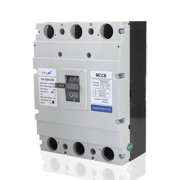 Factory making 200 Amp Circuit Breaker - H Type 800A 3Pole MCCB Moulded Case Circuit Breaker – Aiso
