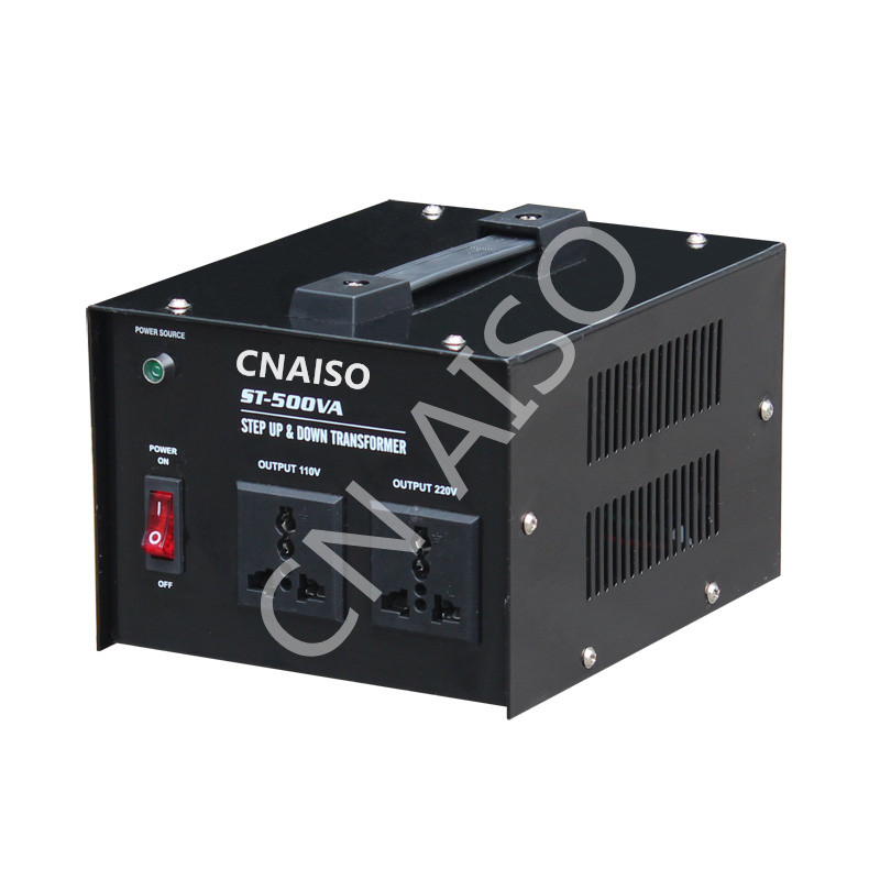 Single phase power transformer ST-500 220v to 110v step down converter