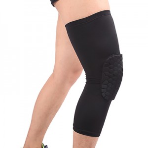 Wholesale Nylon Knitting Knee Brace - Foam knee support – qiangjing