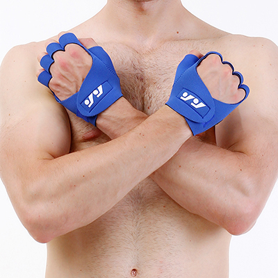 Well-designed Gym Training Gloves - Open back gloves – qiangjing