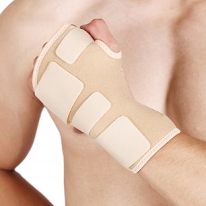 Reasonable price Terry Wristband - Medical thumb wrist support – qiangjing