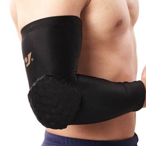 Basketball protective lycra arm sleeve with honeycomb pad