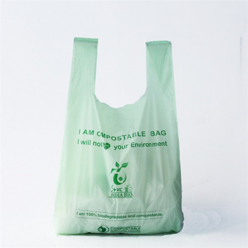 Biodegradable Carry Bags Manufacturers –  Biodegradable T-Shirt bags  – LIRCON