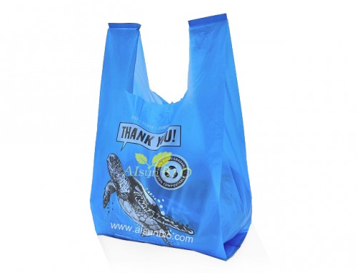 Popular Design for Bio-Degradable Plastic Flexible Packaging Food Bags for Candy with High Pressure Polyethylene Plastic Technique Handle BOPP Bag 20kg 25kg