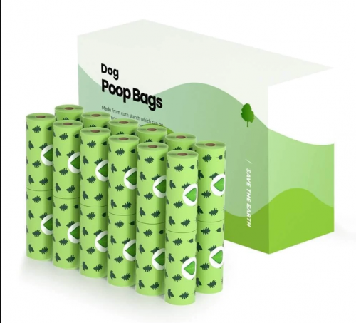 Pet Waste Bone Dispenser 100% Compostable Biodegradable Dog Poop Bags