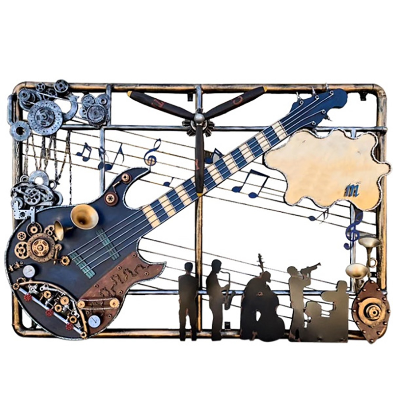 Large customized vintage metal wall decor bar music restaurant decoration Featured Image