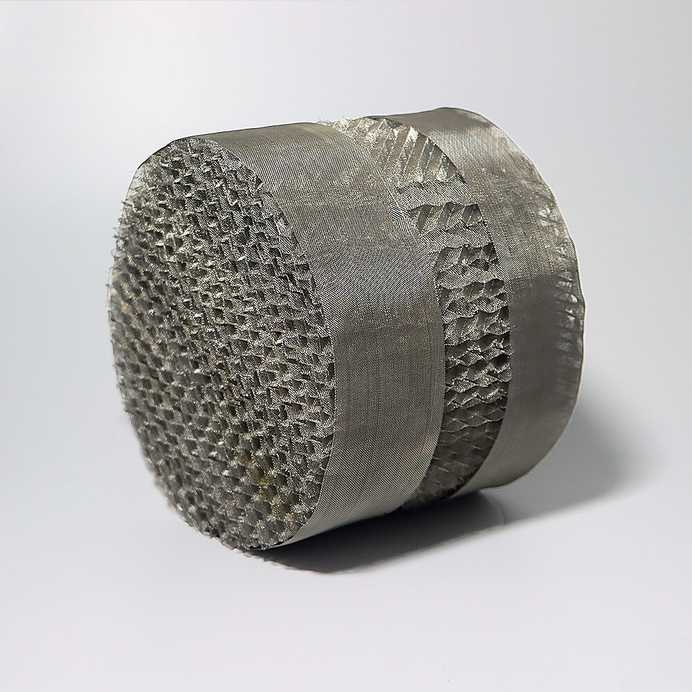 Metal Wire Gauze Packing for distillation tower structured packign metal manufactory Featured Image