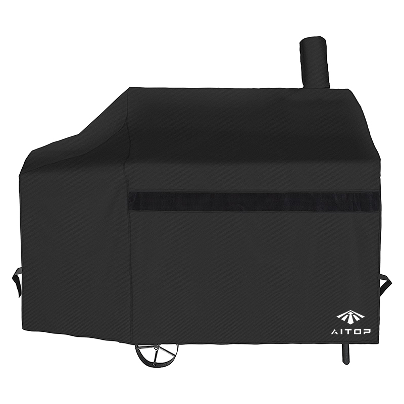 Black Outdoor 600D Heavy Duty Oxford Fabric BBQ Cover Featured Image