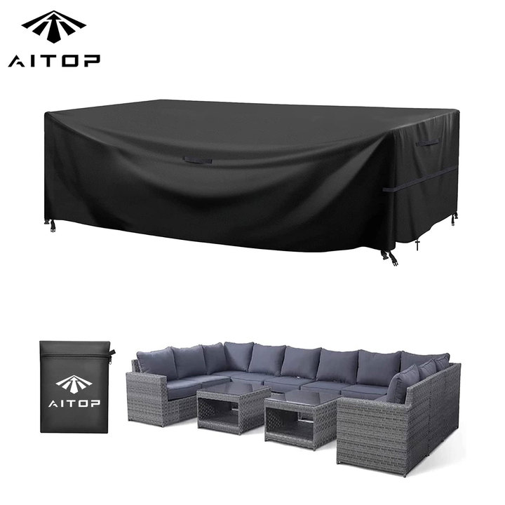600D Thicker Oxford Fabric Oversize Out Door Patio Sofa Cover Featured Image