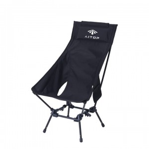 Вялікага памеру, рэгуляваныя крэслы для кемпінга для дарослых Beach Moon Chair
