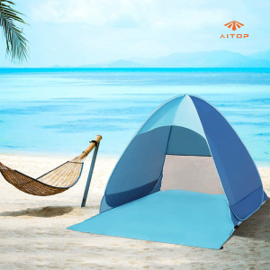 Pop Up Beach Tent Camping Portable Awning 4 Persons Tent