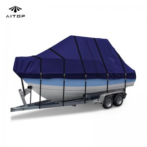 Aitop 900D Heavy Duty Waterproof T Top Boat Cover