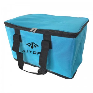 Aluminum Thermal Insulate Picnic Reusable Lunch Box Ice Cooler Bag