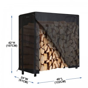 Outdoor Protection Firewood Log Rack Cover
