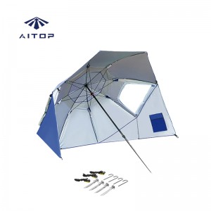 Portable Beach Tent multi-function Shed Outdoor Camping Umbrella