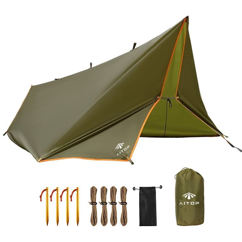 Outdoor Multifunctional Camping Traveling Backpacking Tarp Shelter Rain Fly Featured Image