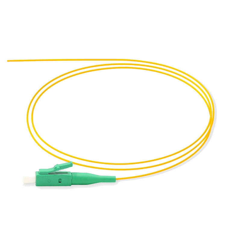 Coleta de fibra óptica del SC APC del cordón de remiendo de la fibra óptica a una cara de 0.9mm