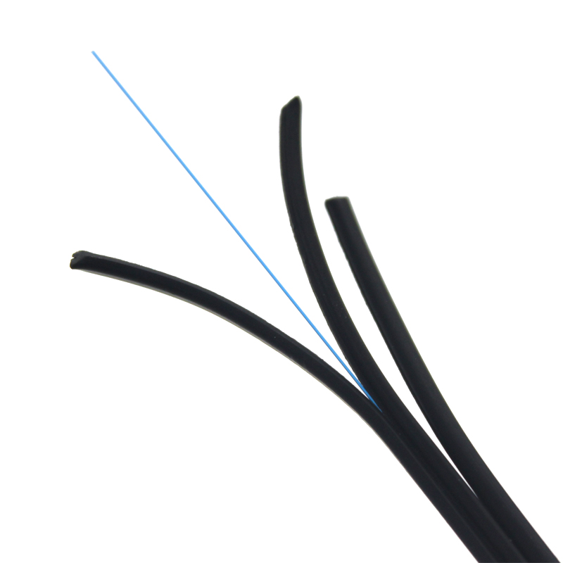 FTTH Drop cable de 1 hilo fibra optica roll 4 core GJYXCH