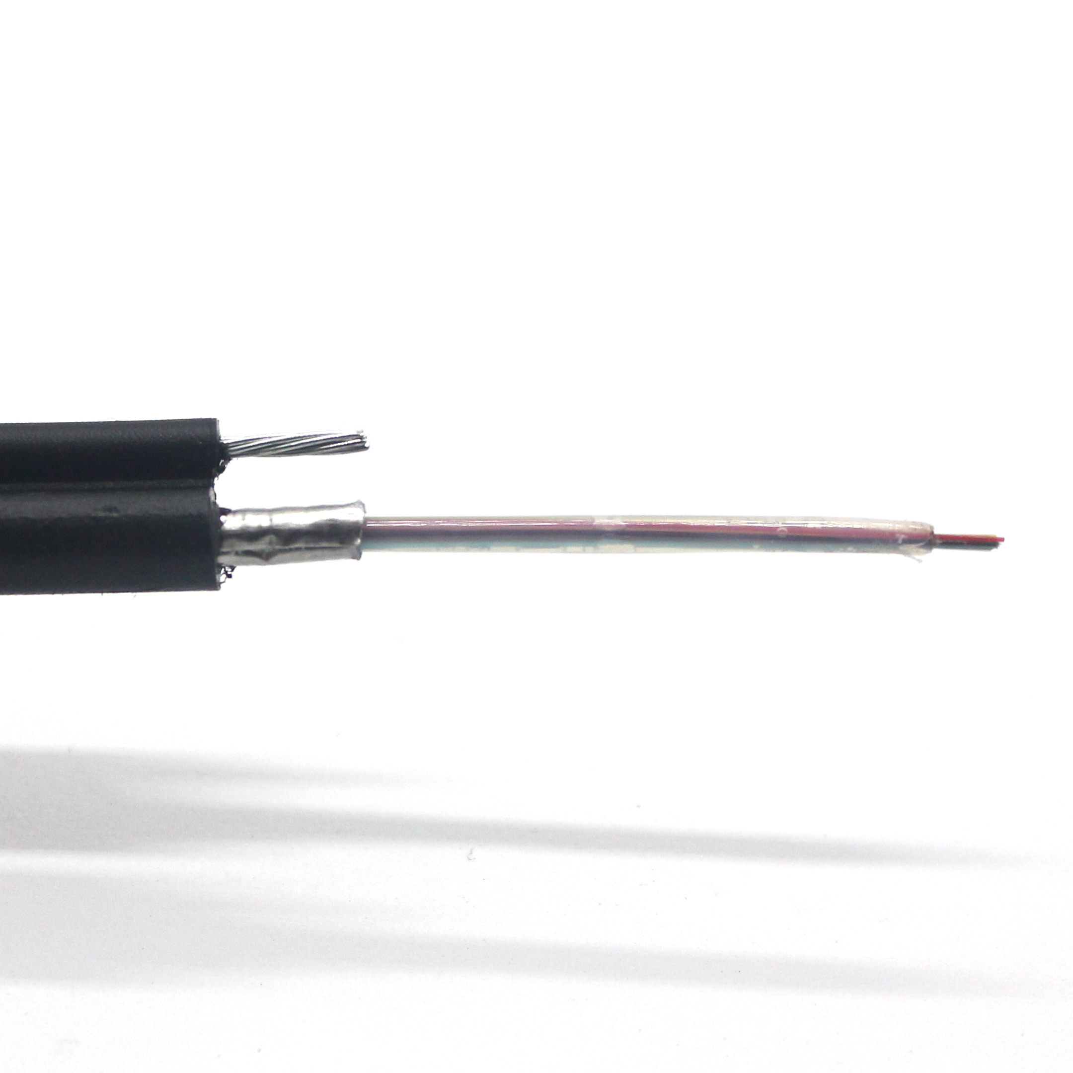Cable de fibra óptica autosoportado aéreo Figura 8 Cable Gytc8s
