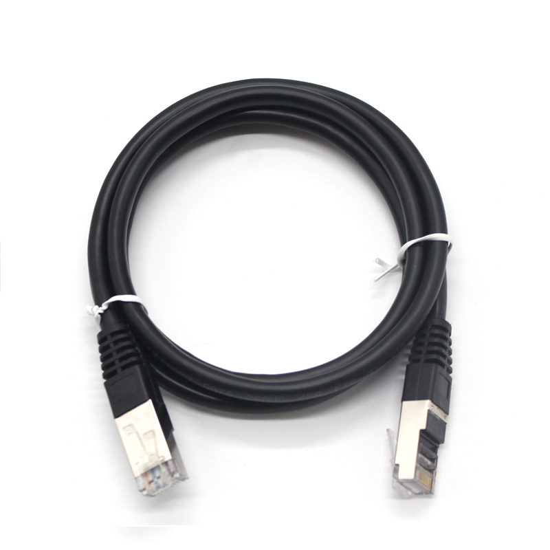 Cable de conexión de red Ethernet de conductor de cobre sin oxígeno protegido FTP Cat6 Cat6A