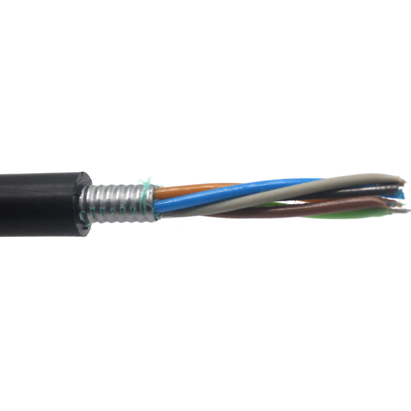 GYTC8S GYTC8A Cable óptico monomodo Cable de fibra óptica blindado de 12 núcleos Featured Image
