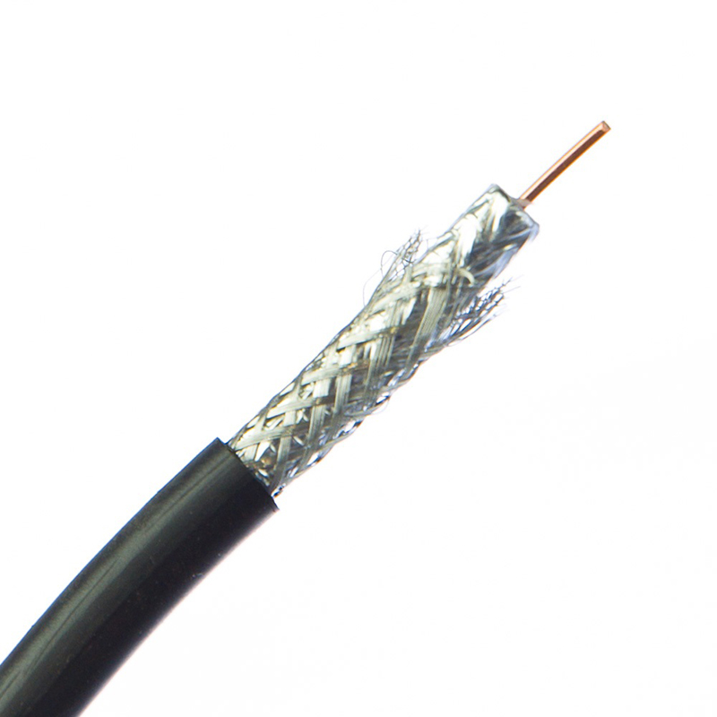 Cable coaxial de cobre desnudo CCS RG59 RG6 de la hoja del AL para la cámara CCTV CATV Featured Image