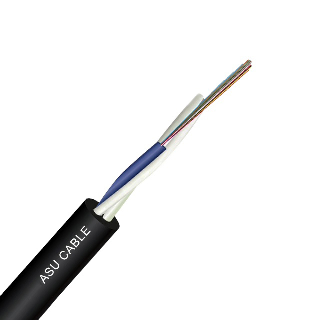 Cable de fibra óptica monomodo ASU de 6 núcleos y 12 núcleos