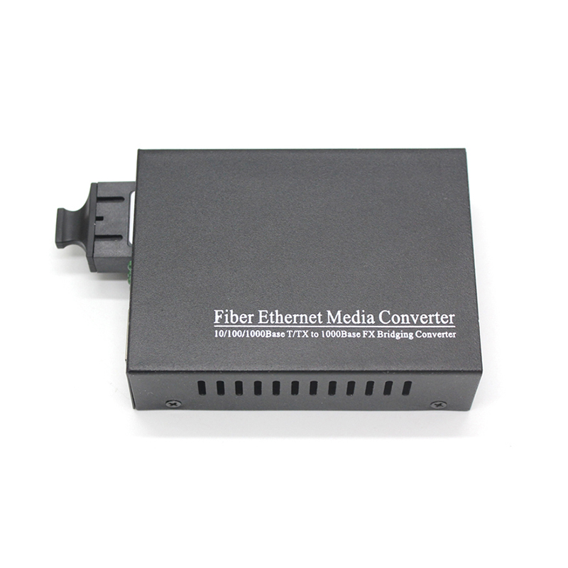 Convertidor de medios Ethernet Gigabit con ranura SFP de accesorios de fibra óptica RJ45 10/100 / 1000Base