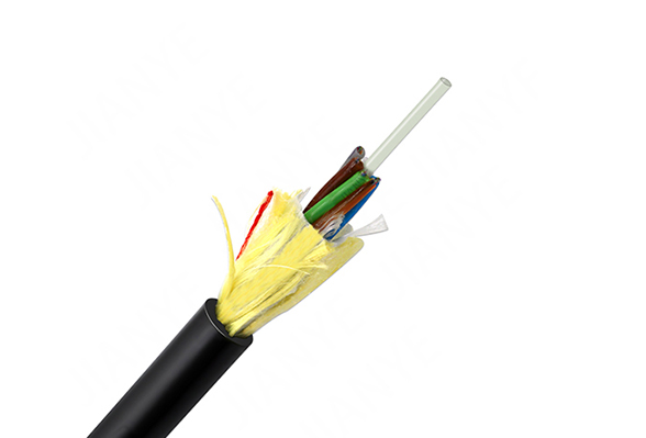 G652D ADSS para exteriores Cable de fibra óptica SM Antena 12 24 48 Cable de fibra óptica de 144 núcleos 100m 200m Palmo