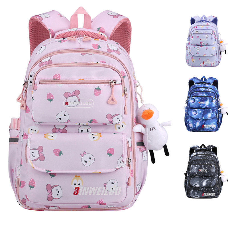 Bottom price School Bags - Contrast Color Starry Universe Backpack Lightweight Trolley Bag XY6740 – ANJI