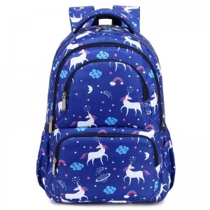 New Cartoon Cute Unicorn Starry Sky Children’s Backpack ZSL126