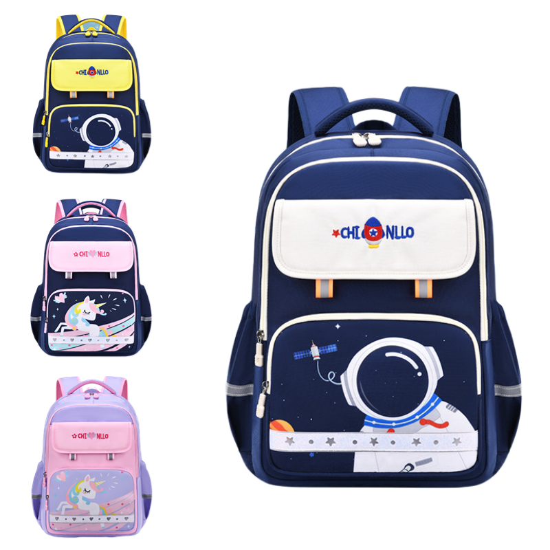 New Elementary School Bookbag Unicorn Astronaut Backpack