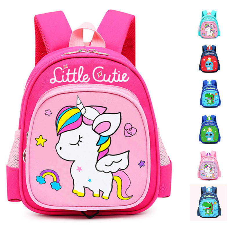 Wholesale Cartoon Unicorn Dinosaur Kindergarten Toddlers Backpack XY5706 Featured Image