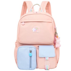 Cute Cartoon Girl Backpack Large Capacity Comfortable and lightening XY6712