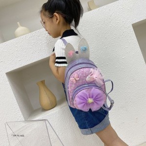 Fashionable Sequin Bow Small Fresh Children’s Schoolbag ZSL205