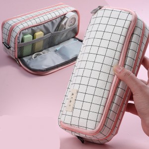 Double Open Multi-layer Pencil Bag Multi-functional Student Stationery Box XY7012326