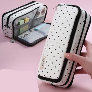 Double Open Multi-layer Pencil Bag Multi-functional Student Stationery Box XY7012326