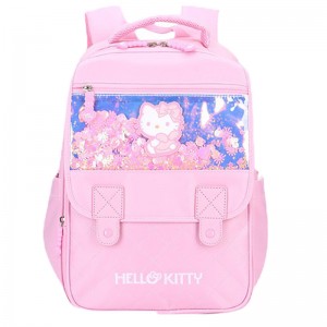 Cute Hello Kitty Schoolchildren’s Backpack ZSL167