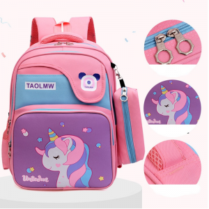 Elementary School Schoolbag Astronaut Unicorn Large Capacity Backpack