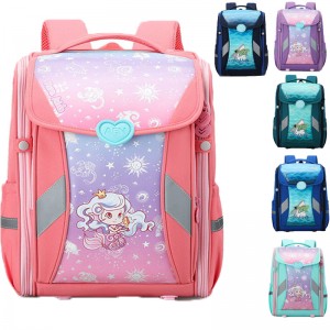 Factory Price Schoolbag - New Backpack Children’s Student Full Open Space Bag ZSL158 – ANJI